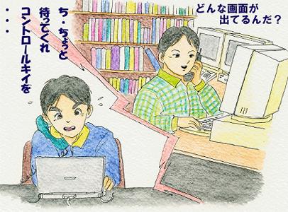 電話によるサポート体制がバッチリ！