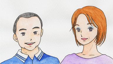 男はだいたいおいて頭に変化があります