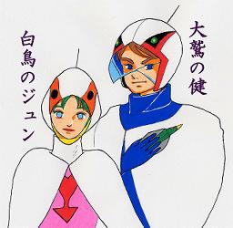 「ポスカ」使用でアニメ風に