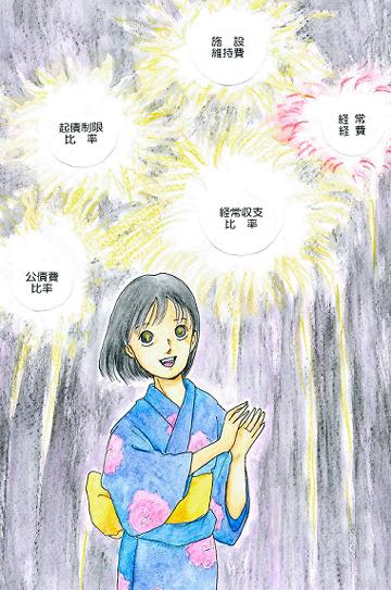 どんどん上がる財政数値