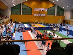 太田選手目当ての観客がたくさん