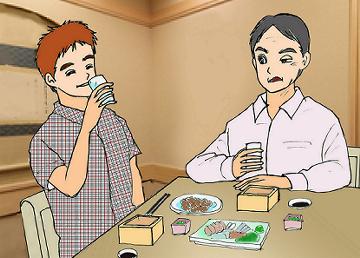 いったい誰に似た？