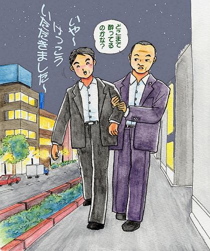 同じ量を飲んだはずなのに･･･市長はつよおい！