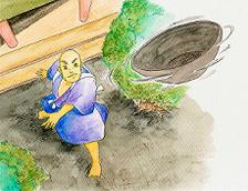 町内「来鉢」の名の由来が明かされる