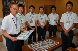 当市（首藤）市長を表敬訪問